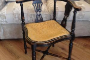 Before stripping and polishing from project Antique Chair Restoration
